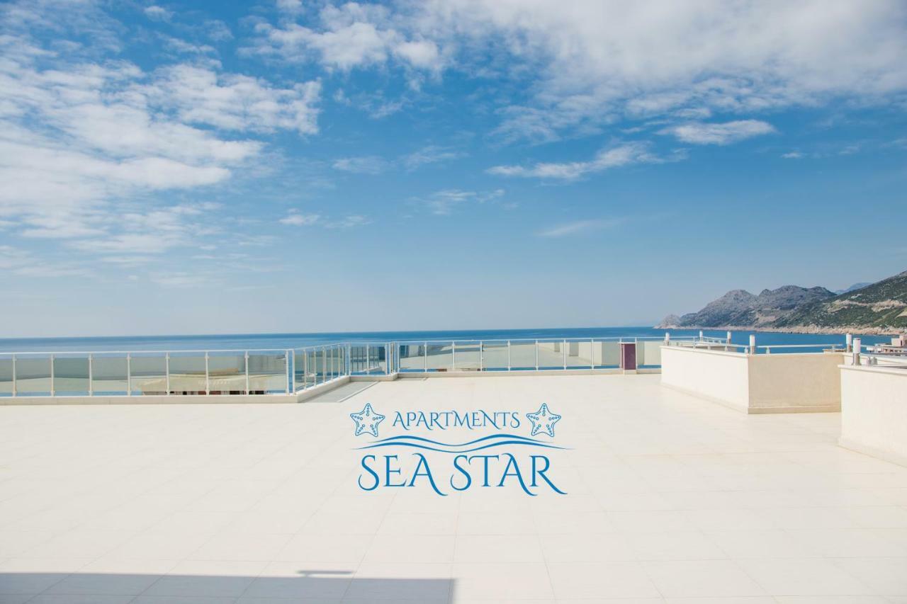 Sea Star Apartment Dobra Voda Bagian luar foto