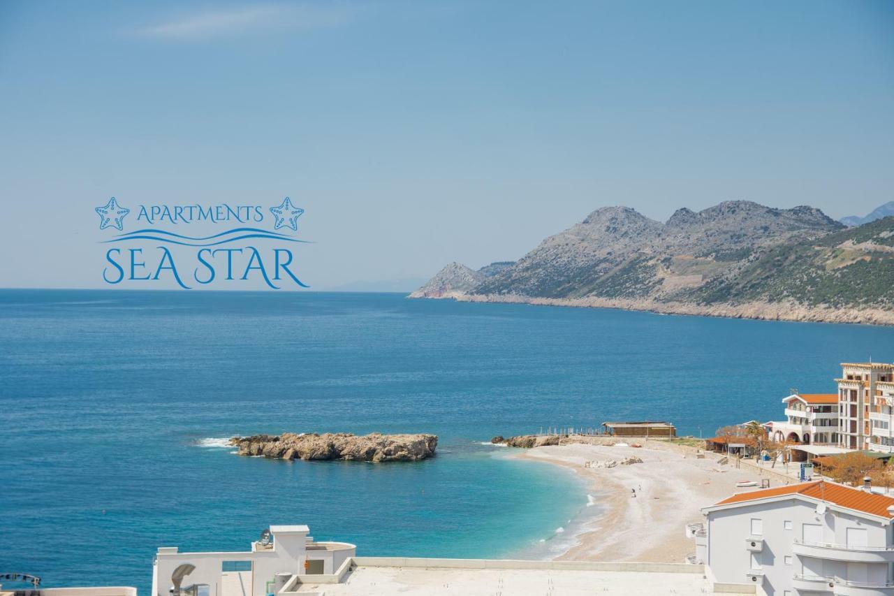 Sea Star Apartment Dobra Voda Bagian luar foto