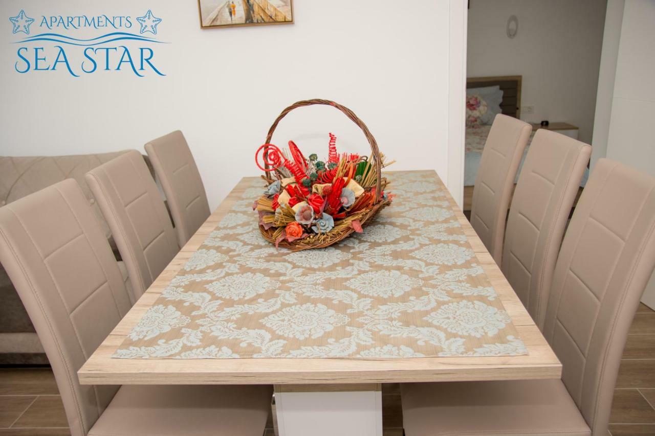 Sea Star Apartment Dobra Voda Bagian luar foto