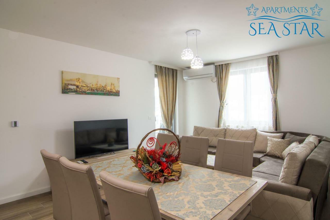 Sea Star Apartment Dobra Voda Bagian luar foto