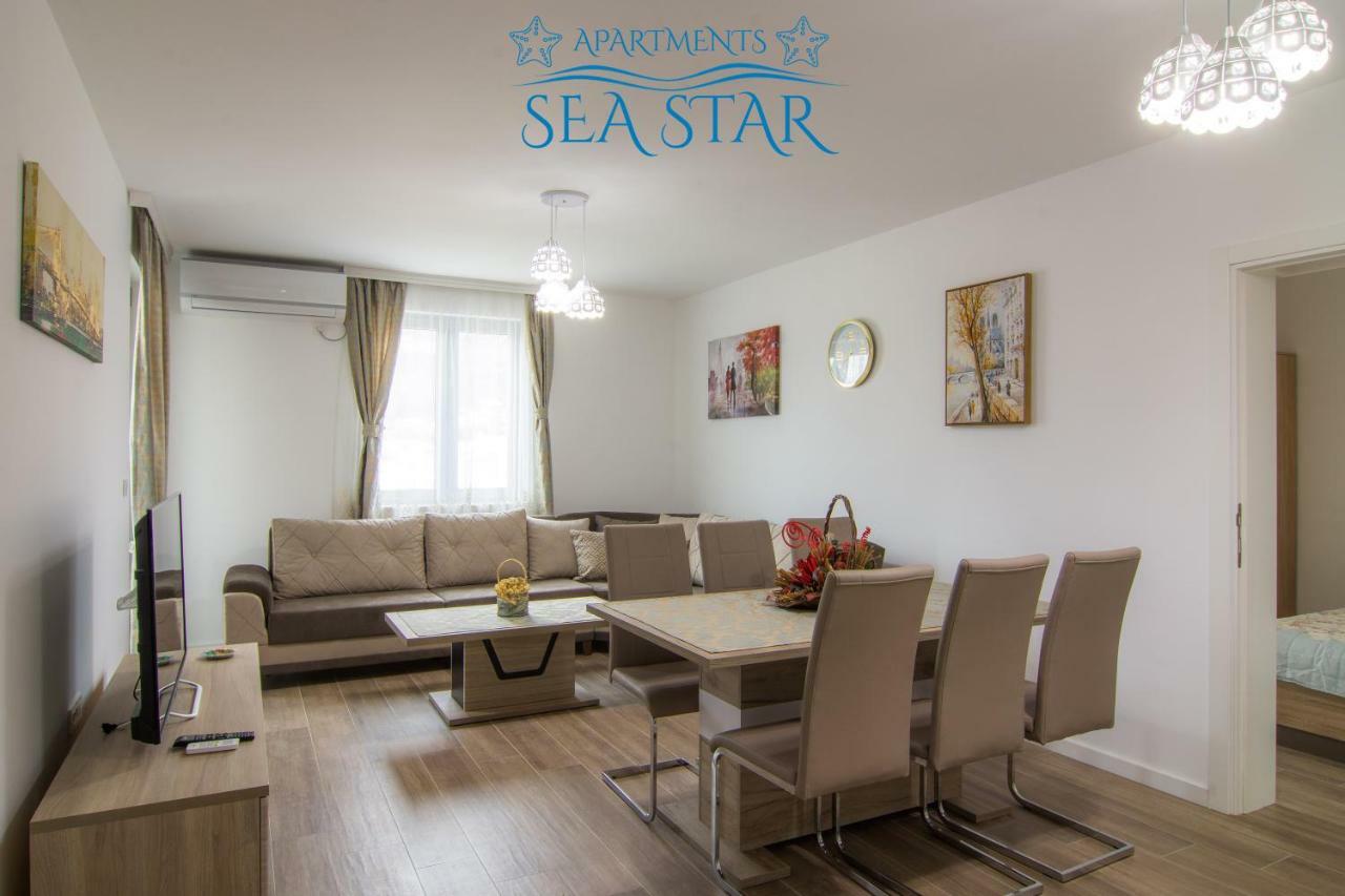 Sea Star Apartment Dobra Voda Bagian luar foto