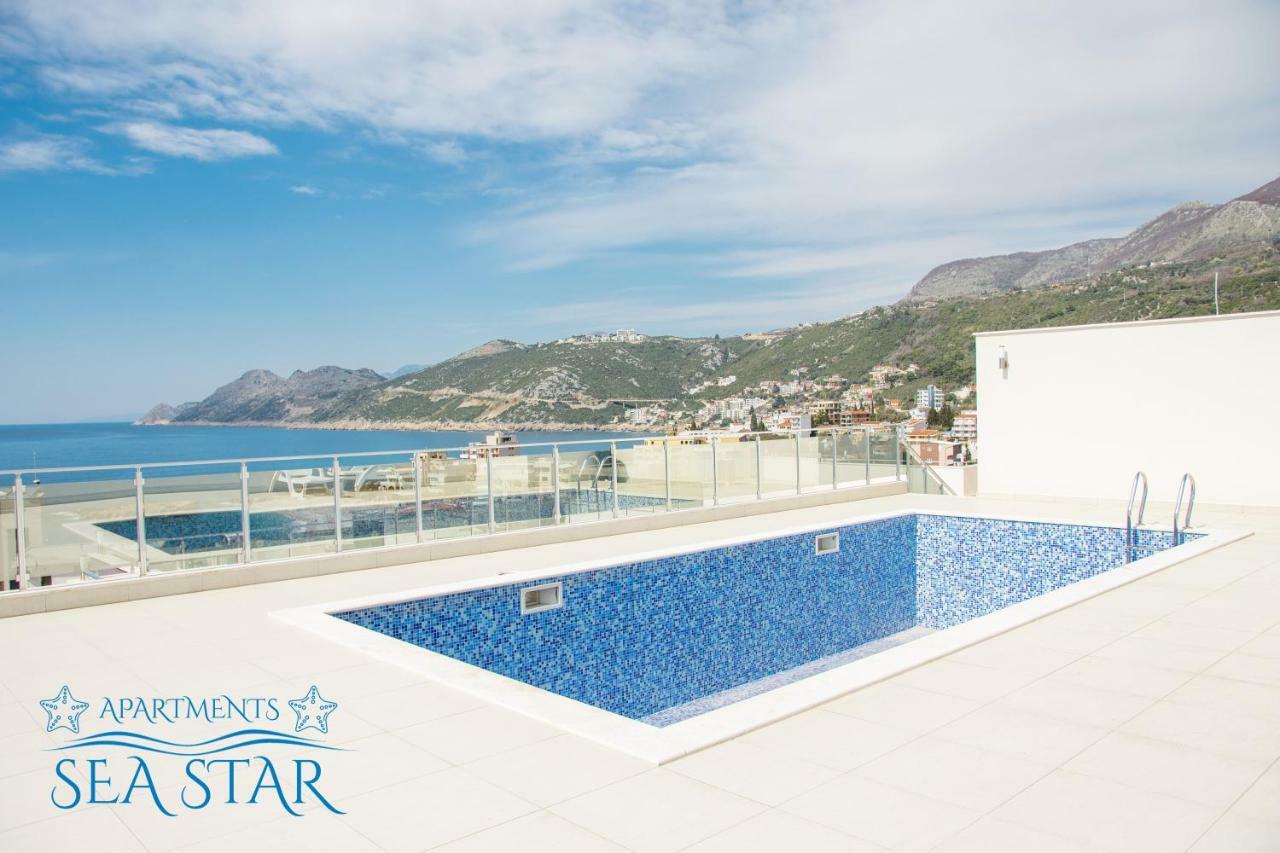 Sea Star Apartment Dobra Voda Bagian luar foto