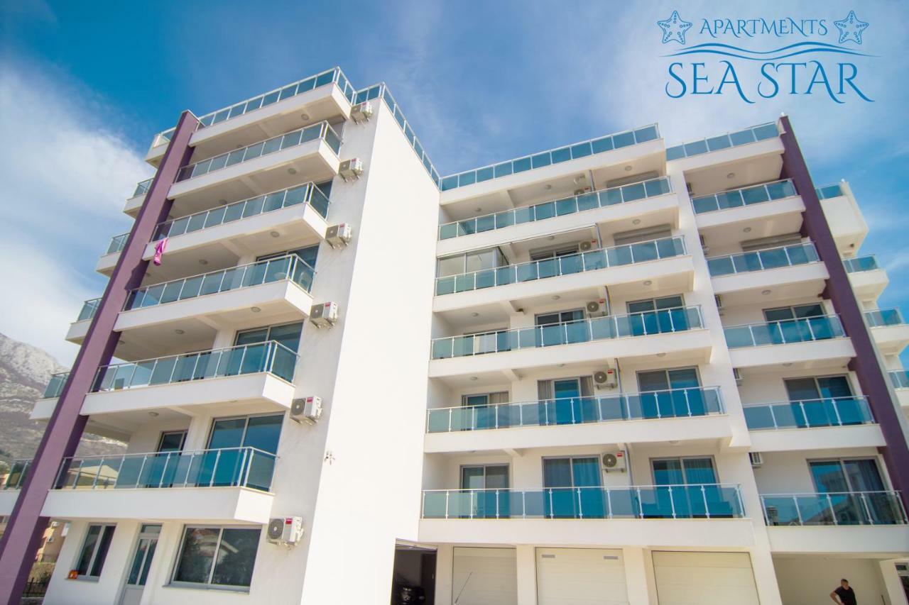 Sea Star Apartment Dobra Voda Bagian luar foto