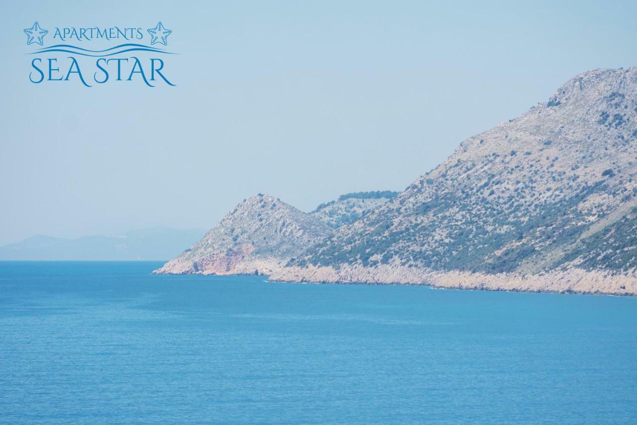 Sea Star Apartment Dobra Voda Bagian luar foto