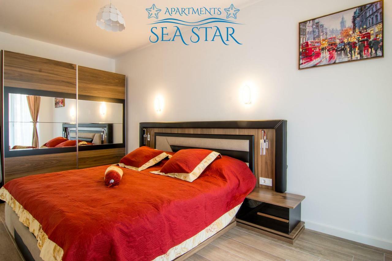 Sea Star Apartment Dobra Voda Bagian luar foto